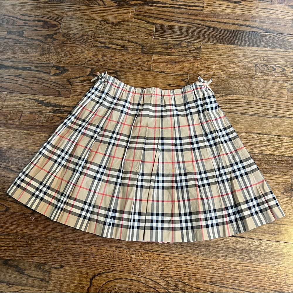 Burberry Tartan Plaid Skirt